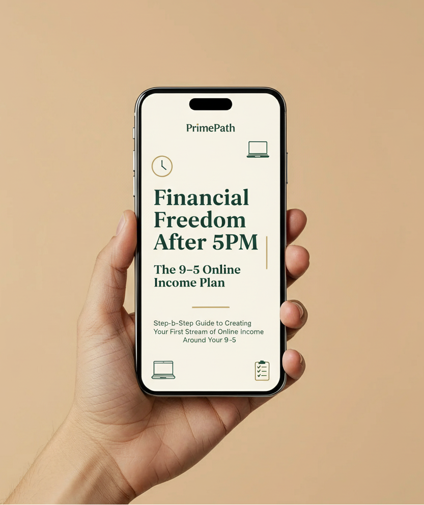 Financial Freedom After 5PM: The 9–5 Online Income Plan
